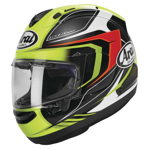Arai Helmets - Arai Helmets Corsair-X Bracket Helmet - 685311163004 - Flourescent Yellow - X-Small