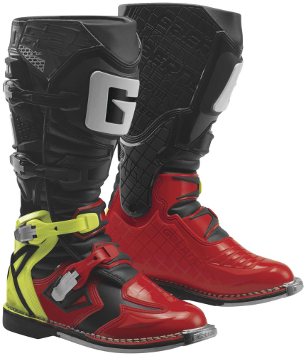 Gaerne - Gaerne G-React Boots - 2180-025-10 - Red/Yellow/Black - 10