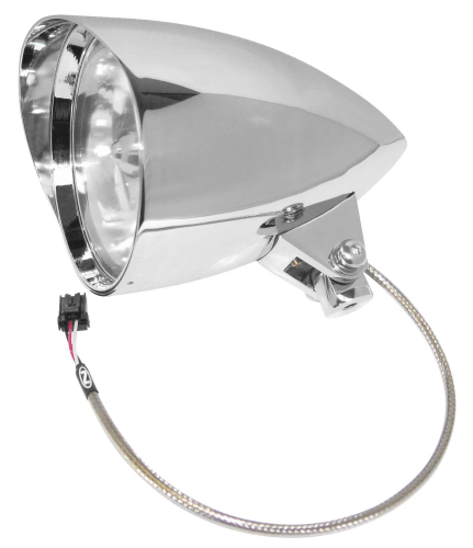 Namz - Namz 5.75in. Headlight - Chrome Finish/Stainless Housing - NCH-5S