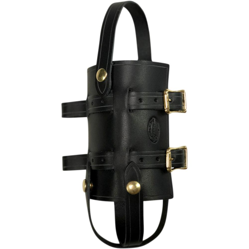 Nash Motorcycle Company - Nash Motorcycle Company Bottle Slings - Black w/ Brass Hardware - NBHBLBR