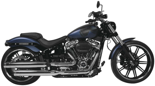 Rush Exhaust - Rush Exhaust 3500 Series Slip-On Mufflers - Chrome - 36405-250