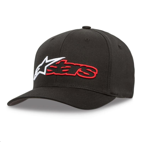 Alpinestars - Alpinestars Reblaze Hat - 1027-81030-1030-L/XL - Black/Red - Lg-XL