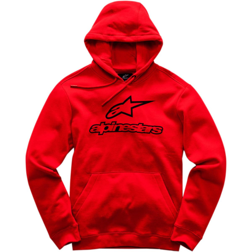 Alpinestars - Alpinestars Always II Fleece Hoody - 1038510543010XL - Red/Black - X-Large