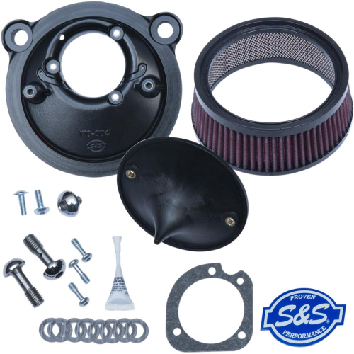 S&S Cycle - S&S Cycle Super Stock Stealth Air Cleaner Kit for Stock Engines - 170-0302C