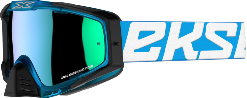 EKS Brand - EKS Brand EKS-S Outrigger Goggles - 067-60130 - Liquid Cyan/Black/White - OSFM
