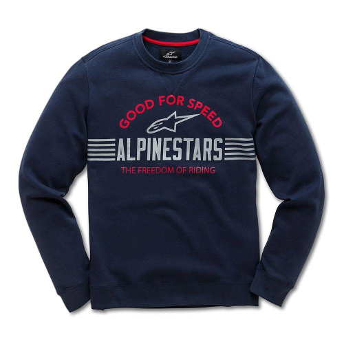 Alpinestars - Alpinestars Bars Fleece Hoody - 1038-51035-70-2XL - Navy - 2XL