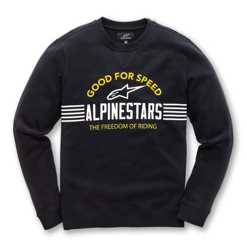 Alpinestars - Alpinestars Bars Fleece Hoody - 1038-51035-10-2XL - Black - 2XL