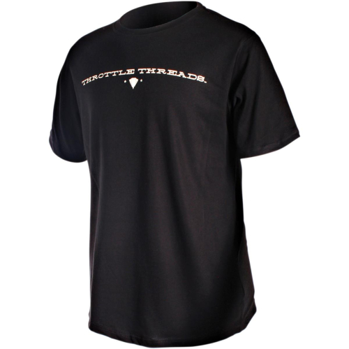 Throttle Threads - Throttle Threads Dot Com T-Shirt - TT641T104BK2R - Black - 2XL