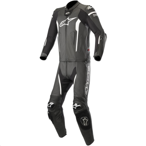Alpinestars - Alpinestars Missile Two-Piece Leather Suit - 3160119-12-46 - Black/White - 36