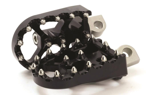 Flo Motorsports - Flo Motorsports V2 MX Style Pegs for H-D Motorcycles - Black - FPEG-800-2