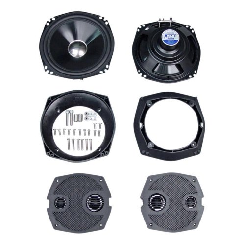J&M - J&M Performance Series 400W Audio Kit - JHAKHCU064004SP