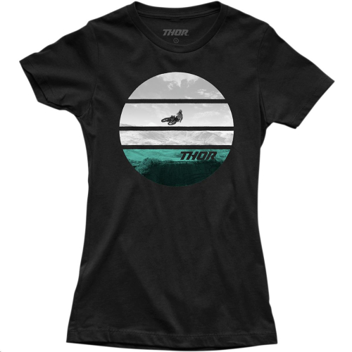 Thor - Thor Planet Womens T-Shirt - 3031-3458 - Black - Small