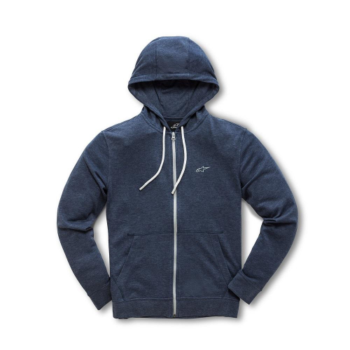Alpinestars - Alpinestars Bona Fide Fleece Zip Front Hoody - 1038-51020-70-2X - Navy - 2XL