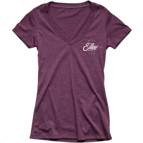 Thor - Thor Runner V-Neck Womens T-Shirt - 3031-3474 - Plum - Small