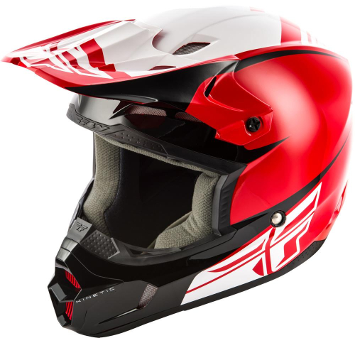 Fly Racing - Fly Racing Kinetic Sharp Helmet - 73-3402-4 - Red/Black - X-Small