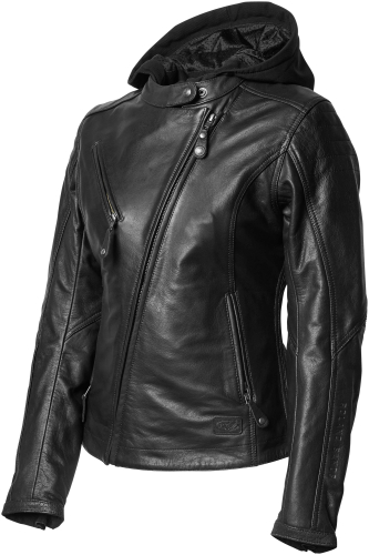RSD - RSD Mia Womens Leather Jacket - 0801-1282-0053 - Black - Medium