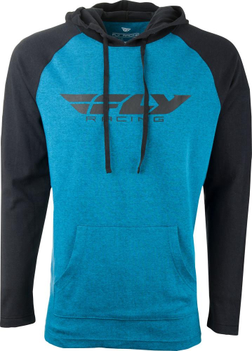 Fly Racing - Fly Racing Lightweight Hoodie - 354-0247M - Dark Teal/Black - Medium