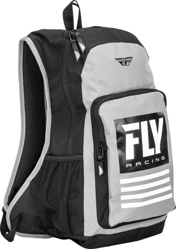 Fly Racing - Fly Racing Jump Pack Backpack - 18in. H x 14in. W x 6in. D - Gray/Black - 28-5146