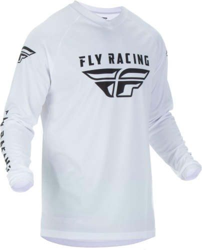 Fly Racing - Fly Racing Universal Youth Jersey - 372-994YX - White - X-Large