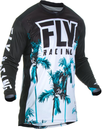 Fly Racing - Fly Racing Lite Hydrogen Jersey - 372-7292X - Paradise Teal/Black - 2XL
