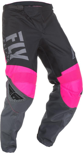 Fly Racing - Fly Racing F-16 Pants - 372-93828 - Neon Pink/Black/Gray - 28