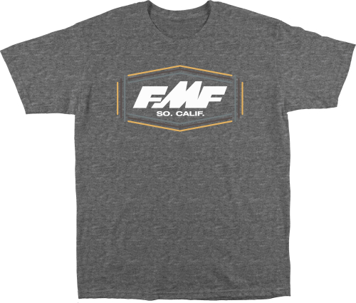 FMF Racing - FMF Racing Venture T-Shirt - SU8118903-HGR-SM - Gray - Small