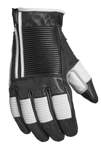 RSD - RSD Bronzo Leather Gloves - 0802-0114-2152 - Black/White - Small