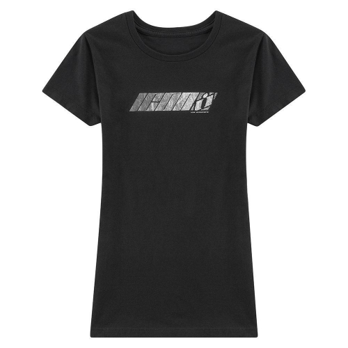 Icon - Icon Foiled Again Womens T-Shirt - 842.3031-3374 - Black - Small
