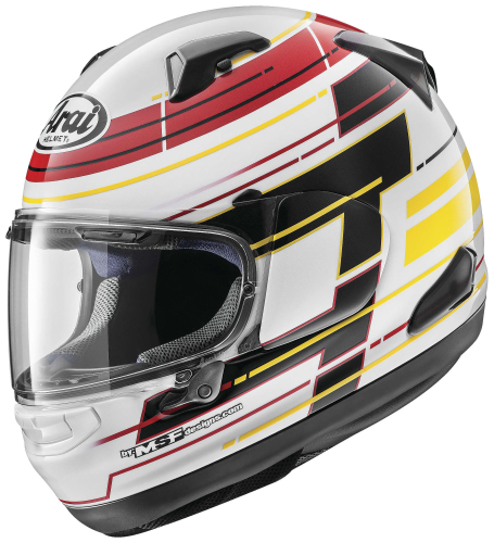 Arai Helmets - Arai Helmets Signet-X Striker Helmet - 820770 - White - X-Small