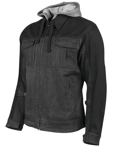 Speed & Strength - Speed & Strength Rough Neck Textile Jacket - 1101-0215-5152 - Gray/Black - Small