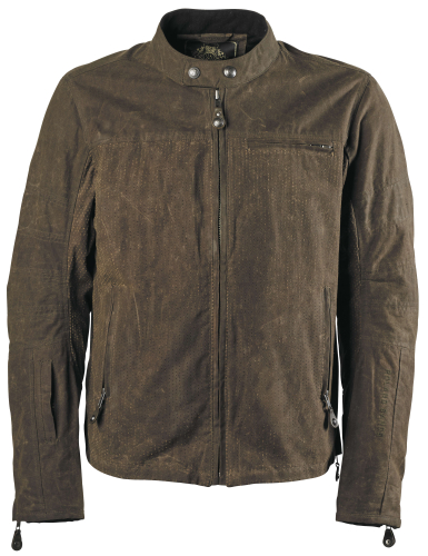 RSD - RSD Ronin Perforated Waxed Cotton Jacket - 0801-0274-0652 - Ranger - Small