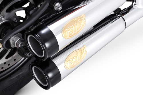 RSD - RSD Track Slip-Ons - Chrome - 11829