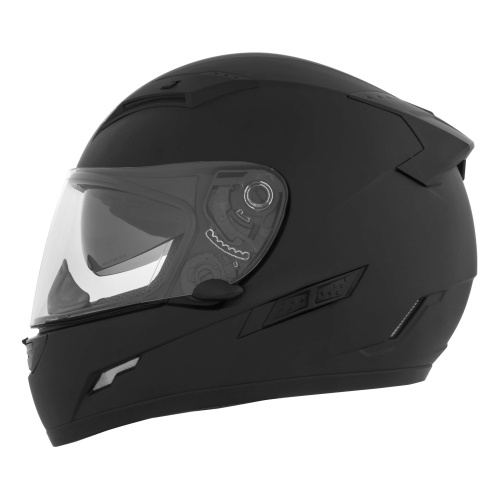 Cyber Helmets - Cyber Helmets US-80 Solid Helmet - US80-MBLK-XL - Matte Black - X-Large