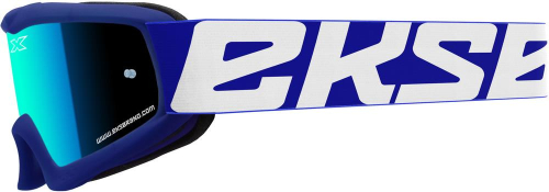 EKS Brand - EKS Brand X-Grom Youth Goggles - 067-30230 - Blue / Blue Mirror Lens - OSFM