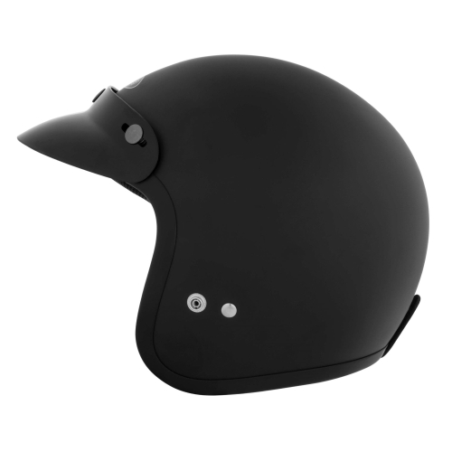 Cyber Helmets - Cyber Helmets U-382 Solid Helmet - U382-MBLK-LG - Matte Black - Large