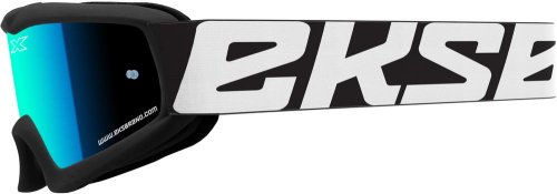 EKS Brand - EKS Brand X-Grom Youth Goggles - 067-03220 - Black / Blue Mirror Lens - OSFM