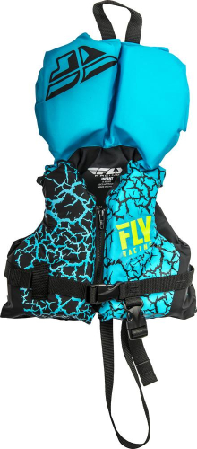 Fly Racing - Fly Racing Floatation Infant Vest - 112424-500-000-18 - Blue/Black - Under 30 Lbs.