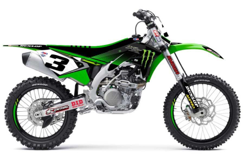 DCOR - DCOR 2018 Monster Energy MEK Lights Out Graphic Kit - White - 20-20-734