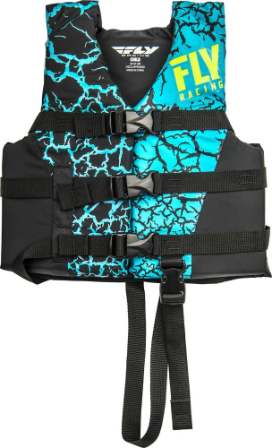 Fly Racing - Fly Racing Floatation Youth Vest - 112224-500-002-18 - Blue/Black - 50-90 Lbs.