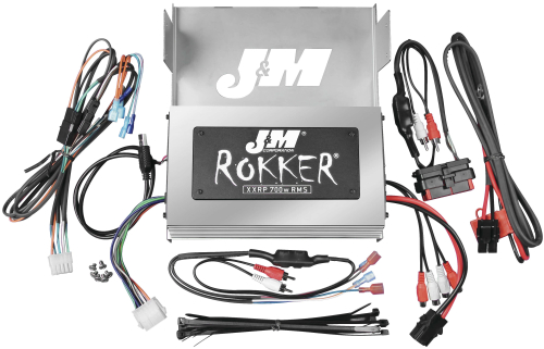 J&M - J&M Rokker XXRP 700W Amplifier Kit - JAMP-700HC06SGP