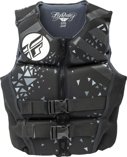 Fly Racing - Fly Racing Neoprene Womens Floatation Vest - 142424-700-840-18 - Black/Gray - Large