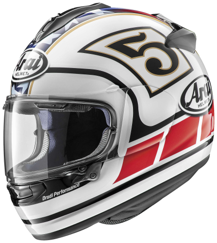 Arai Helmets - Arai Helmets DT-X Edwards Legend Helmet - 820650 - White - X-Small