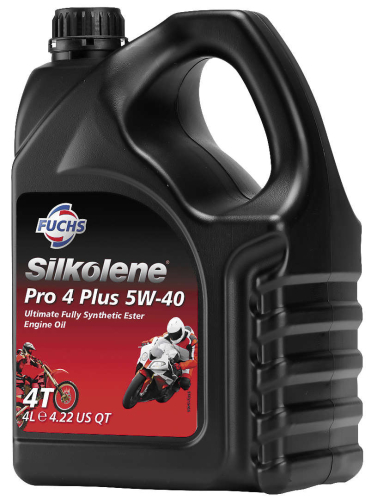 Silkolene - Silkolene Pro4 Plus Oil - 5W40 - 4L. - 600985028
