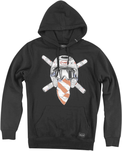 FMF Racing - FMF Racing Raider Mac Pullover Fleece - FA8121902BLKL - Black - Large
