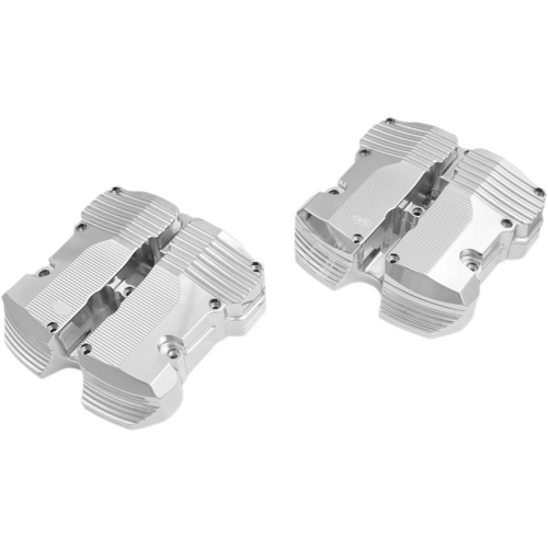 Kens Factory - Kens Factory Rocker Box Covers - Vanquish - Chrome - 8-301