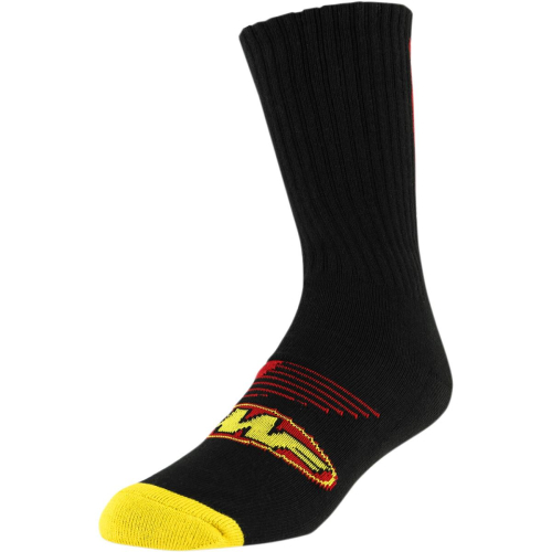 FMF Racing - FMF Racing Ship It Socks - SP7187901BLKONE - Black - OSFM
