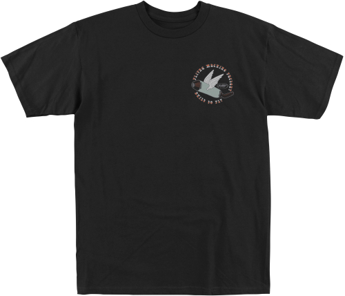 FMF Racing - FMF Racing Airborne T-Shirt - SP8118902-BLK-SM - Black - Small