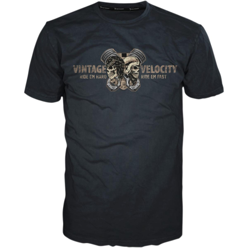 Lethal Threat - Lethal Threat Biker Vs Hipster T-Shirt - VV40120M - Black - Medium