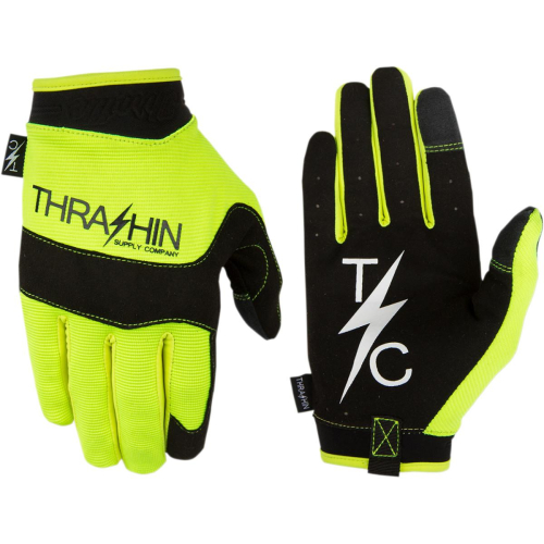 Thrashin Supply Company - Thrashin Supply Company Covert Gloves - CVT-03-010 - Yellow - Large