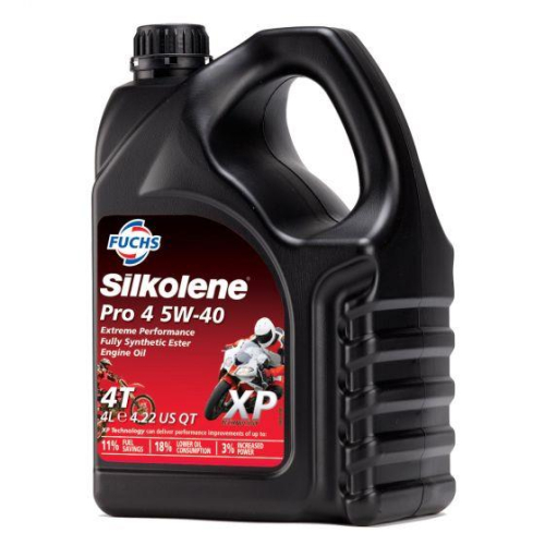Silkolene - Silkolene Pro4 Plus Oil - 5W40 - 4L. - 601230028